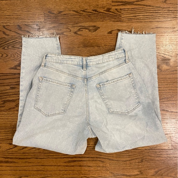 Old Navy Curvy High Waisted OG Straight Leg Ankle Jeans Sz 10 - Picture 5 of 13